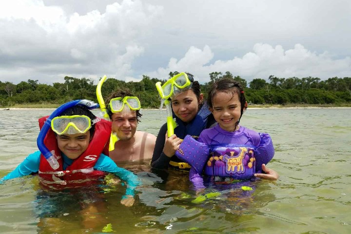 snorkelers