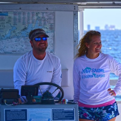 Capt Mike and First Mate Andrea