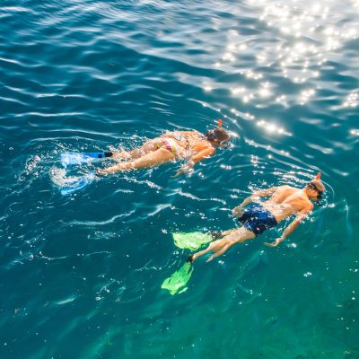 snorkeling near the Pensacola Pass